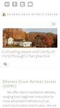 Mobile Screenshot of dharmadrumretreat.org
